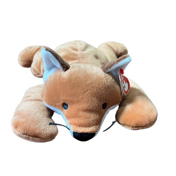 Ty The Pillow Pals Collection Foxy 1997 with Tags Plush Pet Stuffed Animal Toy - Picture 2 of 11